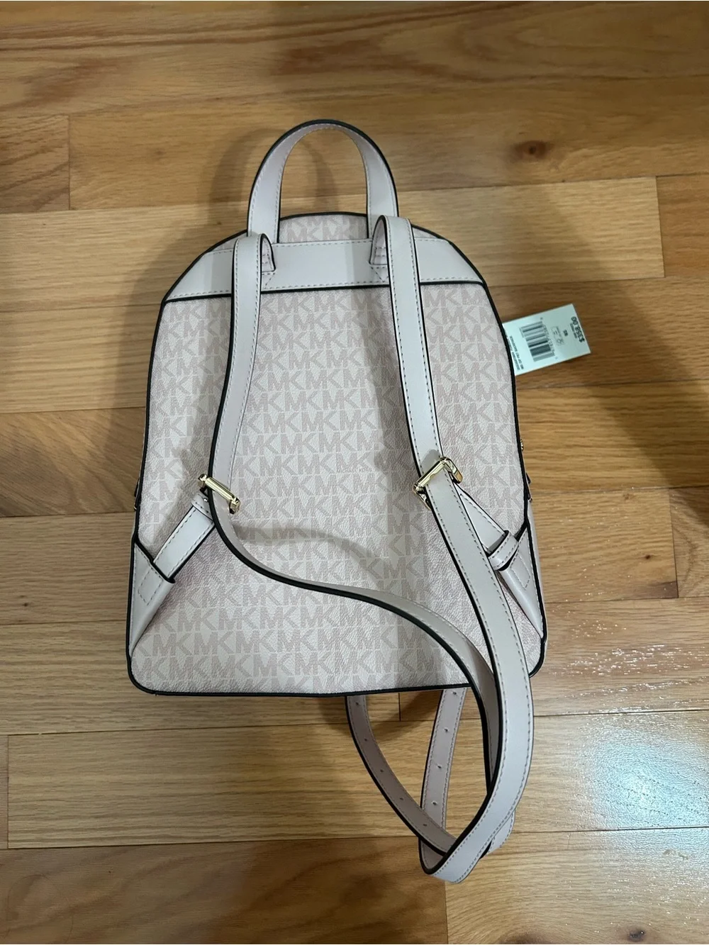 Michael Kors Jaycee backpack medium size in powder blush pink